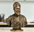Warrior King Shivaji – Royal Brass Finish Statue