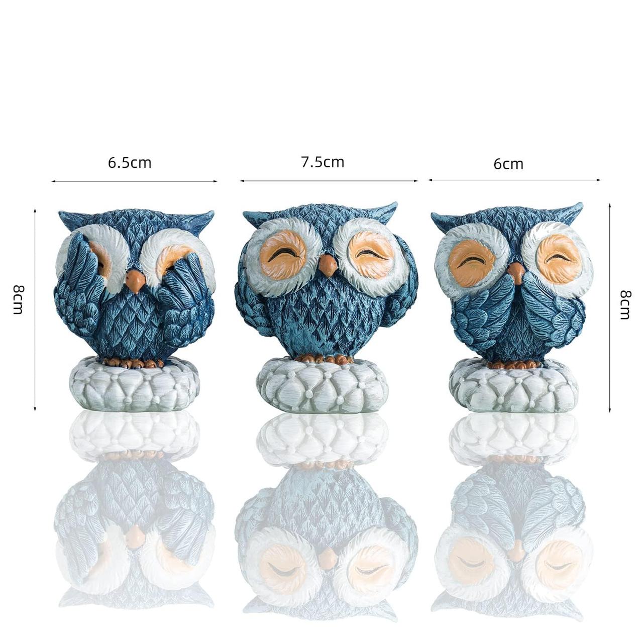 Happy Hooty Owls – Cute Owl Trio Set
