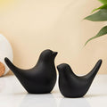 Sweetheart Matte Birds – Cute Black Couple Decor